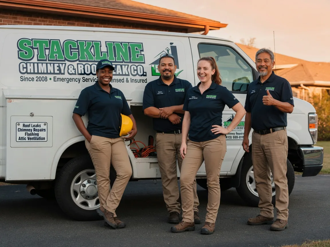 Chimney flashing repair company in Kootenai, ID